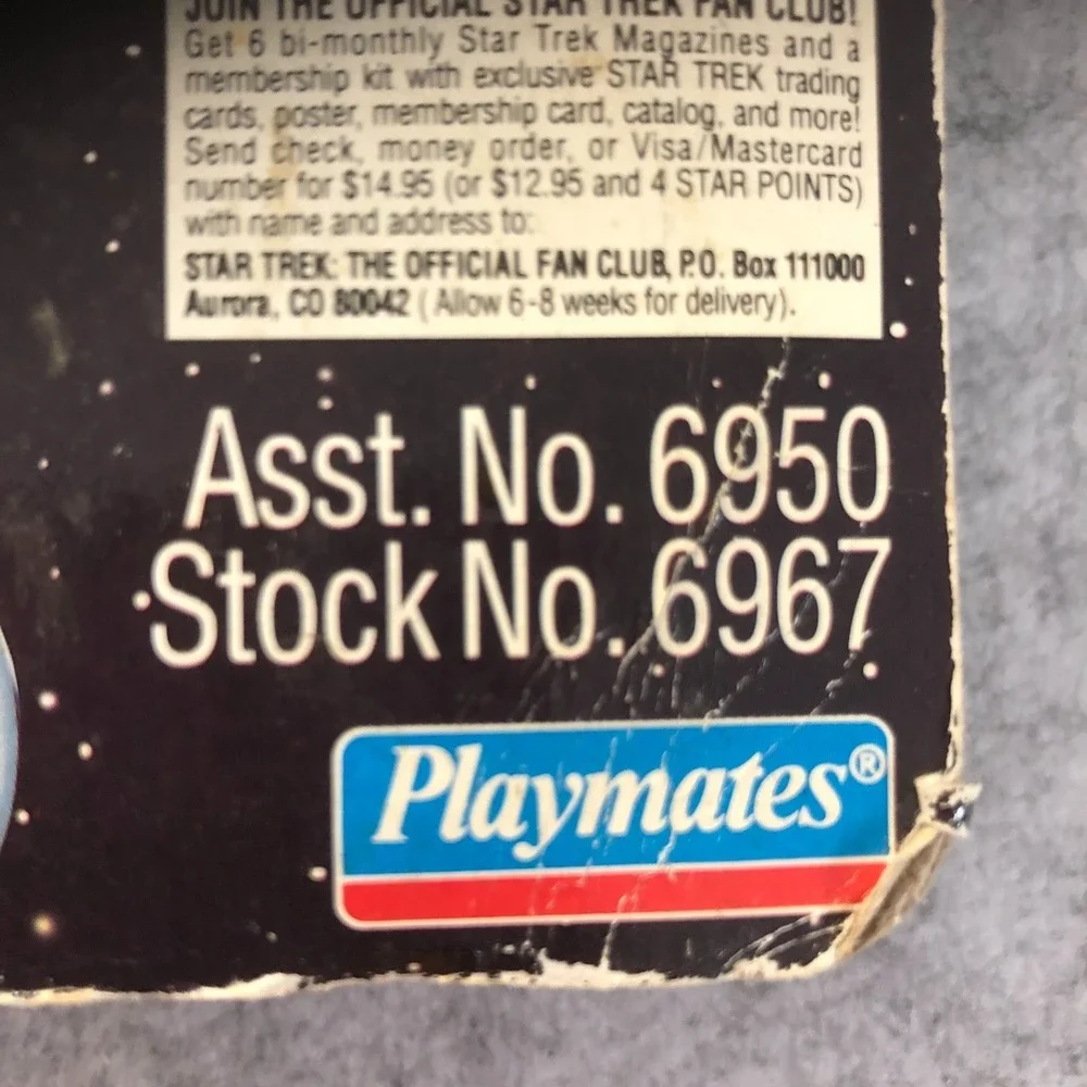 Playmates Star Trek the Next Generation Lwaxana Troi w/ Skybox Collector Card
